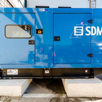 Diesel backup generator